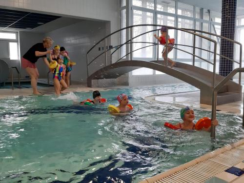 Plavání předškoláků v Bohuňovicích